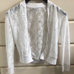 Lace bomber jacket (kids)
